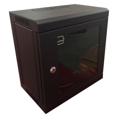 NAVIATEC Mrežni ormar zidni 8U, 350 x 300 mm, 10", SOHO, crni